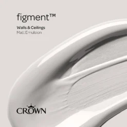 Crown Matt Emulsion Paint Figment - Tester 40ml -Crown 13806971 8204963786495878