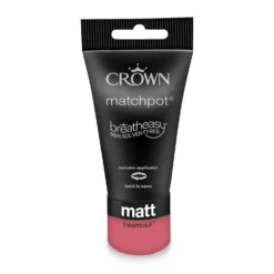 Crown Matt Emulsion Paint Heartsoul - Tester 40ml -Crown 13806973 3984964044601757
