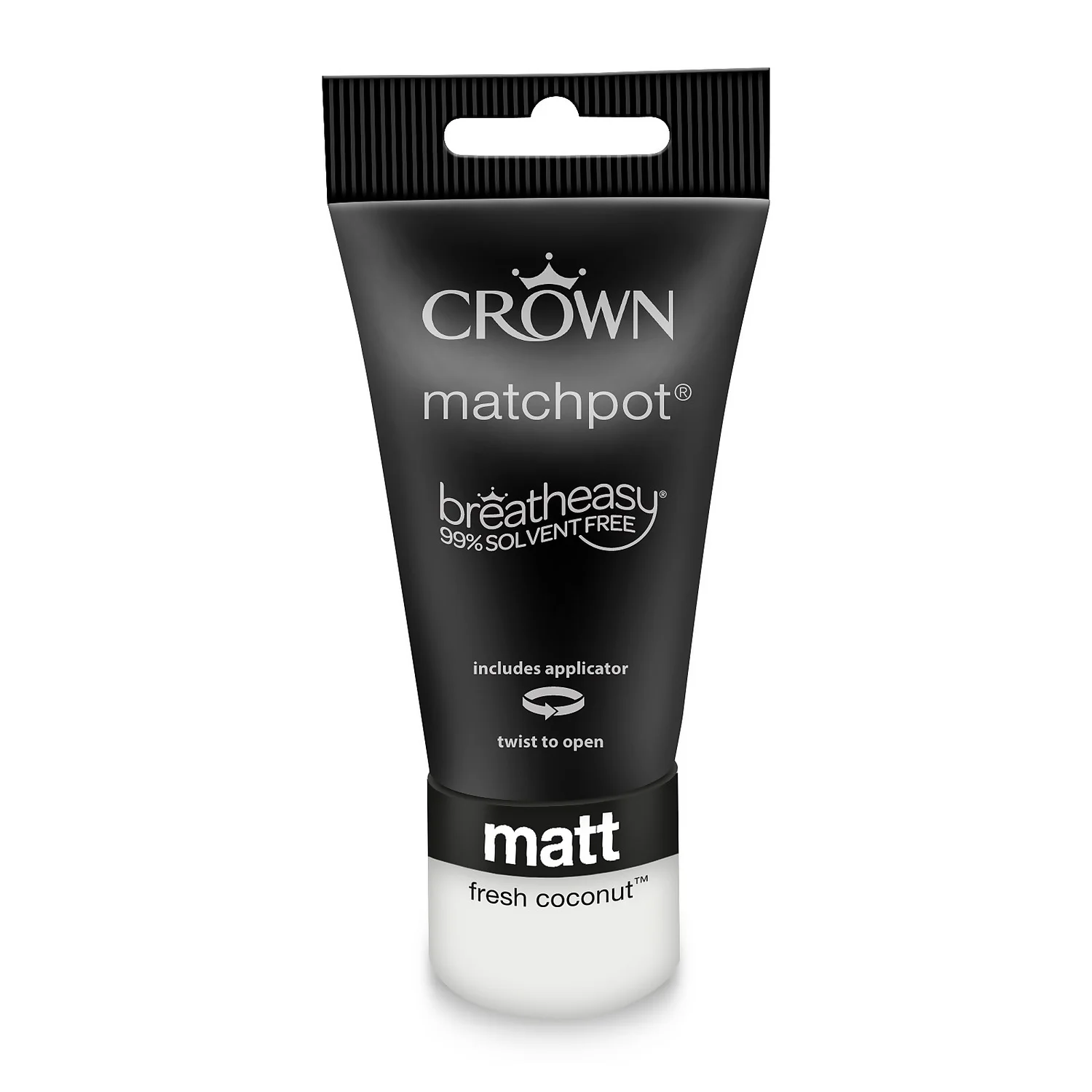 Crown Matt Emulsion Paint Fresh Coconut - Tester 40ml 9 Crown Matt Emulsion Paint Fresh Coconut - Tester 40ml - Image 7