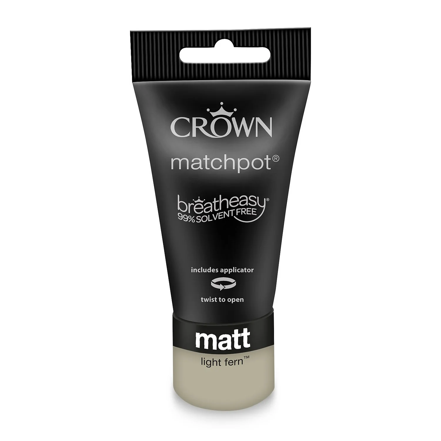 Crown Matt Emulsion Paint Light Fern - Tester 40ml 9 Crown Matt Emulsion Paint Light Fern - Tester 40ml - Image 7