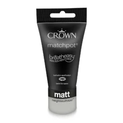 Crown Matt Emulsion Paint Neighbourhood - Tester 40ml -Crown 13806977 1484964054168442