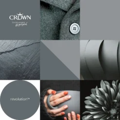 Crown Matt Emulsion Paint Revolution - Tester 40ml -Crown 13806990 5394964058732162