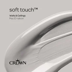 Crown Matt Emulsion Paint Soft Touch - Tester 40ml -Crown 13806996 6074964063980506