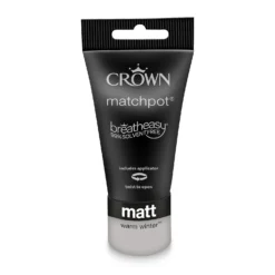 Crown Matt Emulsion Paint Warm Winter - Tester 40ml -Crown 13807000 1964964080433463