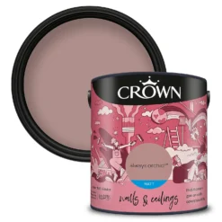 Crown Matt Emulsion Paint Always Orchid - 2.5L