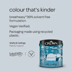 Crown Matt Emulsion Paint Day Dreamer - 2.5L -Crown 13807009 1074963777659402