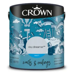 Crown Matt Emulsion Paint Day Dreamer - 2.5L -Crown 13807009 2054963777790709