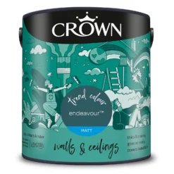 Crown Matt Emulsion Paint Endeavour - 2.5L -Crown 13807011 1984963784254197