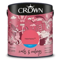 Crown Matt Emulsion Paint Heartsoul - 2.5L -Crown 13807015 6954964025743895