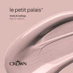 Crown Matt Emulsion Paint Le Petit Palais - 2.5L -Crown 13807016 1104964045028753