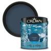 Crown Matt Emulsion Paint Midnight Navy - 2.5L 1 Crown Matt Emulsion Paint Midnight Navy - 2.5L -Crown 13807020 8924964050907073