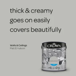 Crown Matt Emulsion Paint Neighbourhood - 2.5L -Crown 13807022 2014964053098276