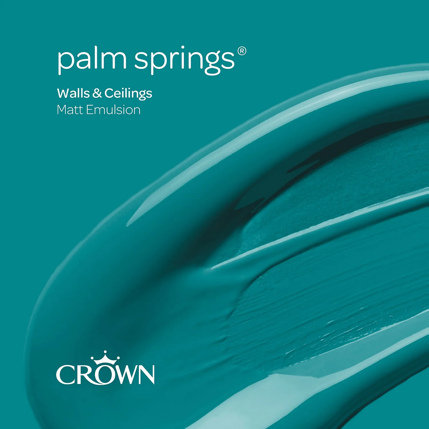Crown Matt Emulsion Paint Palm Springs - 2.5L 9 Crown Matt Emulsion Paint Palm Springs - 2.5L - Image 7
