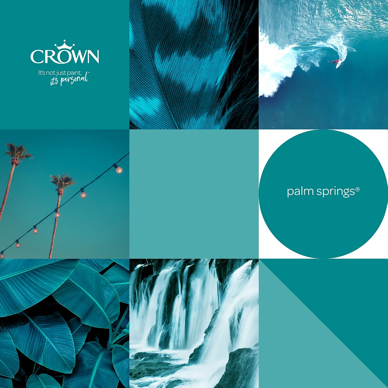 Crown Matt Emulsion Paint Palm Springs - 2.5L 8 Crown Matt Emulsion Paint Palm Springs - 2.5L - Image 6