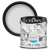 Crown Matt Emulsion Paint Quiet Time - 2.5L 1 Crown Matt Emulsion Paint Quiet Time - 2.5L -Crown 13807028 8634964056683756