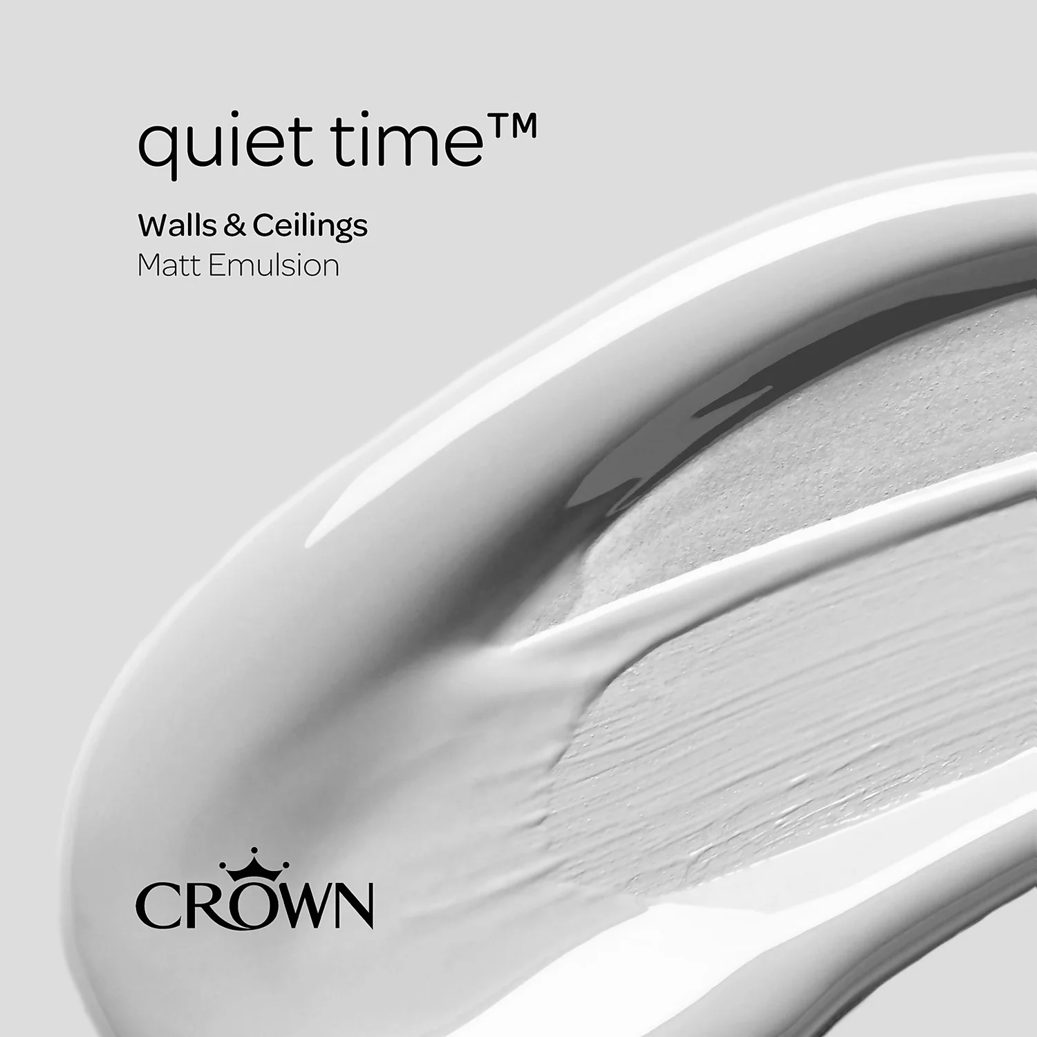 Crown Matt Emulsion Paint Quiet Time - 2.5L 9 Crown Matt Emulsion Paint Quiet Time - 2.5L - Image 7