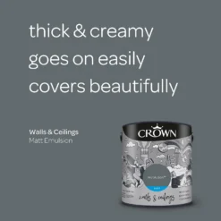 Crown Matt Emulsion Paint Revolution - 2.5L -Crown 13807033 2144964058372063