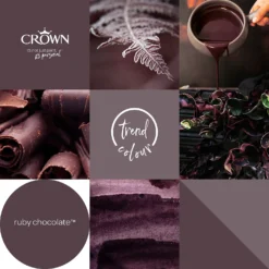 Crown Matt Emulsion Paint Ruby Chocolate - 2.5L 16 Crown Matt Emulsion Paint Ruby Chocolate - 2.5L -Crown 13807035 1244964059659480