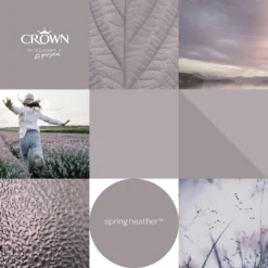 Crown Matt Emulsion Paint Spring Heather - 2.5L 16 Crown Matt Emulsion Paint Spring Heather - 2.5L -Crown 13807040 1394964076996924
