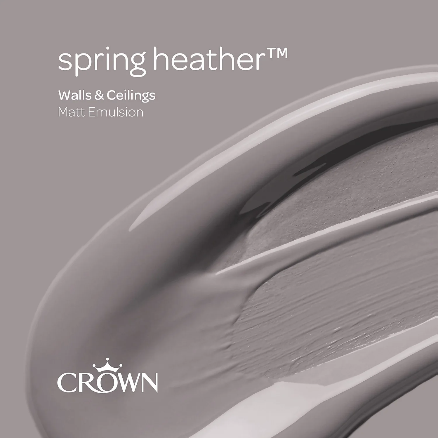 Crown Matt Emulsion Paint Spring Heather - 2.5L 9 Crown Matt Emulsion Paint Spring Heather - 2.5L - Image 7