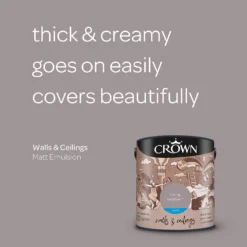 Crown Matt Emulsion Paint Spring Heather - 2.5L 14 Crown Matt Emulsion Paint Spring Heather - 2.5L -Crown 13807040 5954964076910344