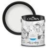 Crown Matt Emulsion Paint Fresh Coconut - 5L -Crown 13807052 2944964024839197