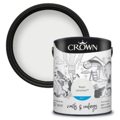 Crown Matt Emulsion Paint Fresh Coconut - 5L