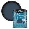 Crown Matt Emulsion Paint Midnight Navy - 5L -Crown 13807053 2144964051388993