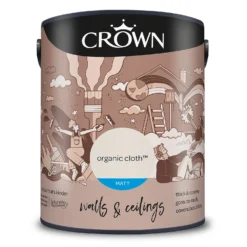 Crown Matt Emulsion Paint Organic Cloth - 5L -Crown 13807055 6134964055691119