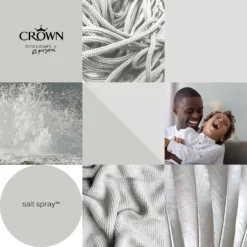 Crown Matt Emulsion Paint Salt Spray - 5L -Crown 13807056 1254964062415976