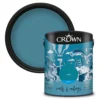 Crown Matt Emulsion Paint Teal - 5L 2 Crown Matt Emulsion Paint Teal - 5L -Crown 13807057 1684964079206913