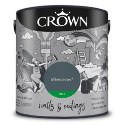 Crown Silk Emulsion Paint Aftershow - 2.5L -Crown 13807082 9954964088248568