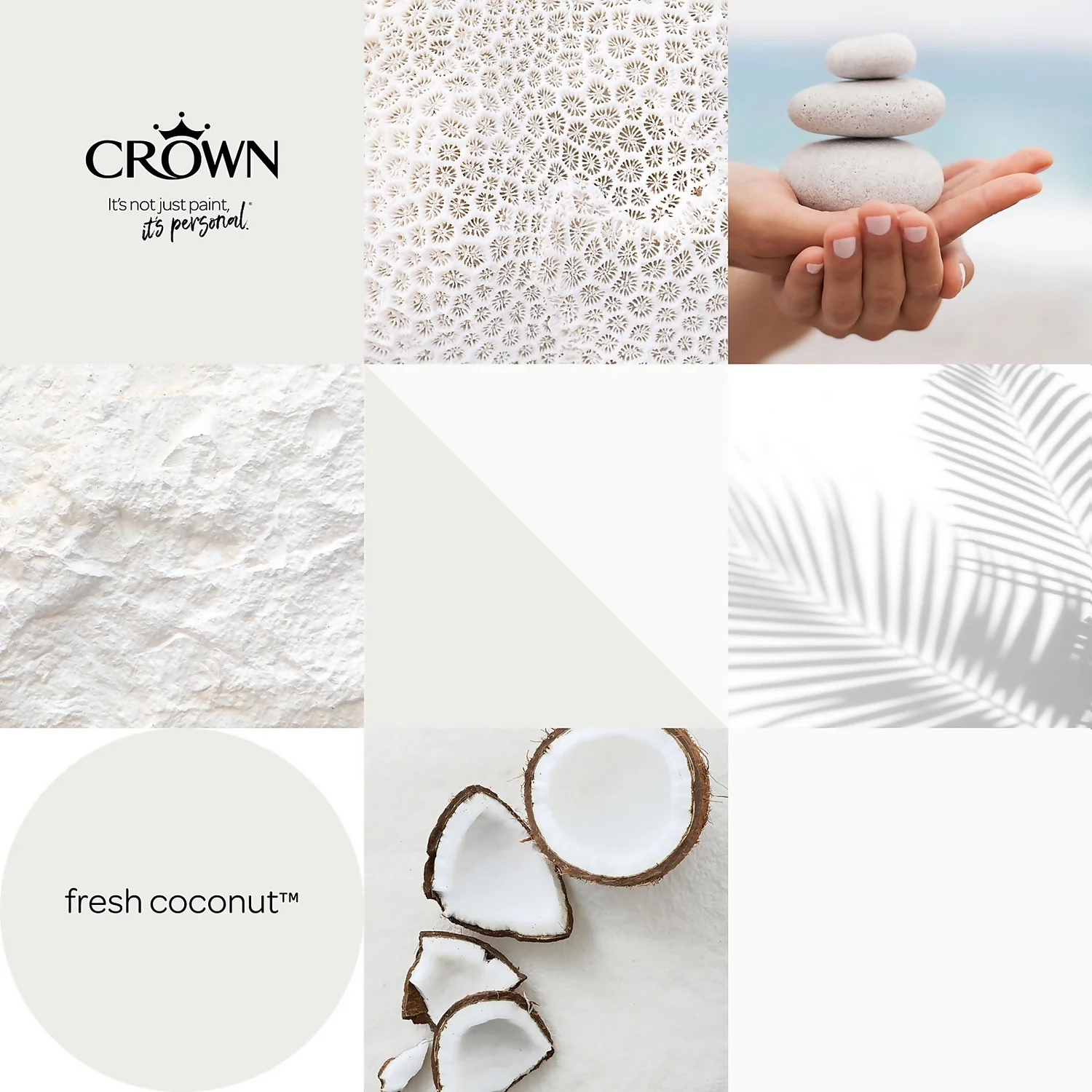 Crown Silk Emulsion Paint Fresh Coconut - 2.5L 8 Crown Silk Emulsion Paint Fresh Coconut - 2.5L - Image 6