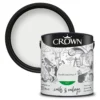 Crown Silk Emulsion Paint Fresh Coconut - 2.5L -Crown 13807083 1844964088755985
