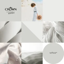 Crown Matt Emulsion Paint Taffeta - 5L 16 Crown Matt Emulsion Paint Taffeta - 5L -Crown 13807733 1494964090301792